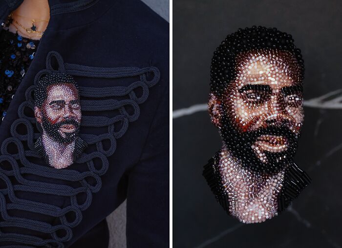Wait, They Made Tiny Bead Portraits of Ariana Grande?!