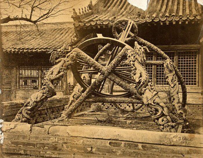 Peking Observatory Bronze Altazimuth: Dragons That Weighed a Ton