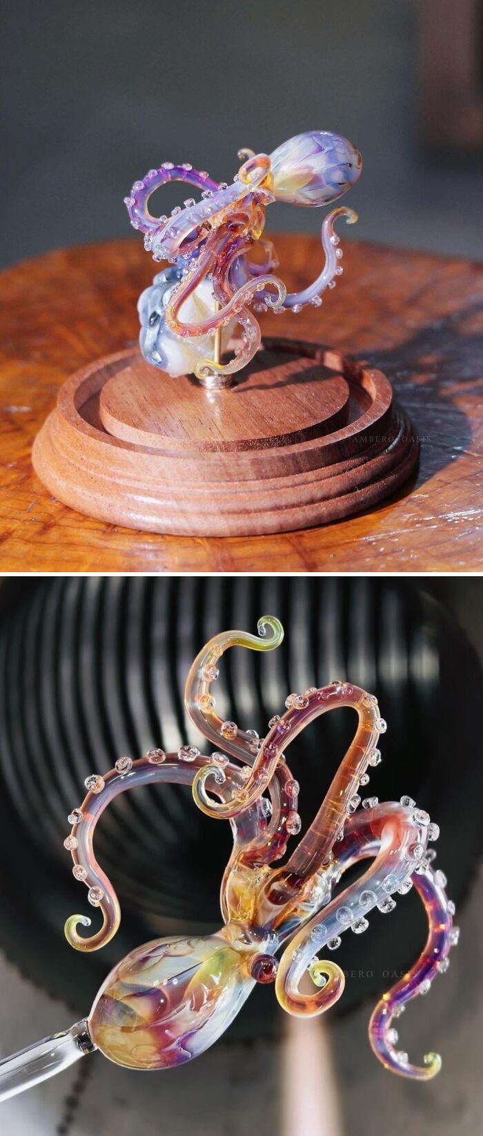 Glass Octopus Made With Lampwork—Those Tiny Suckers Are Crazy Good!