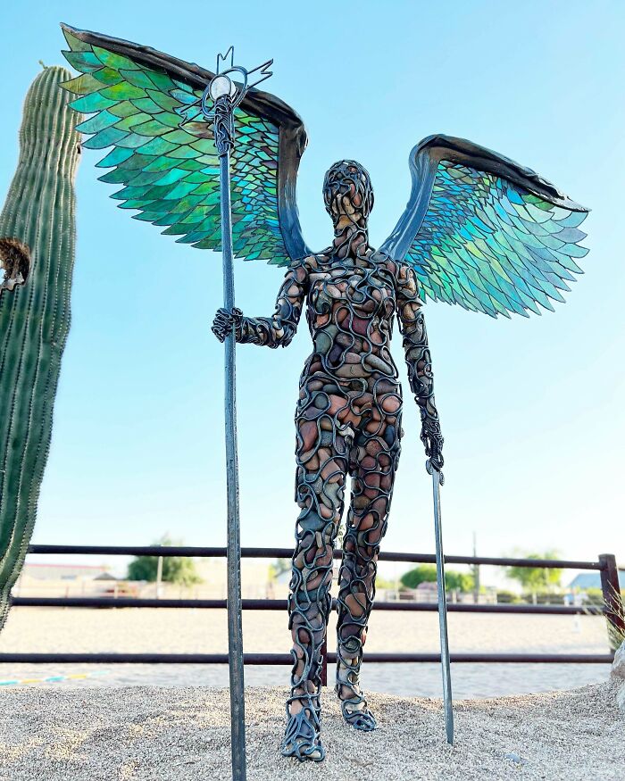 Long Game Alert! ‘Count On Me’ Made From Steel, Stone, And Glass