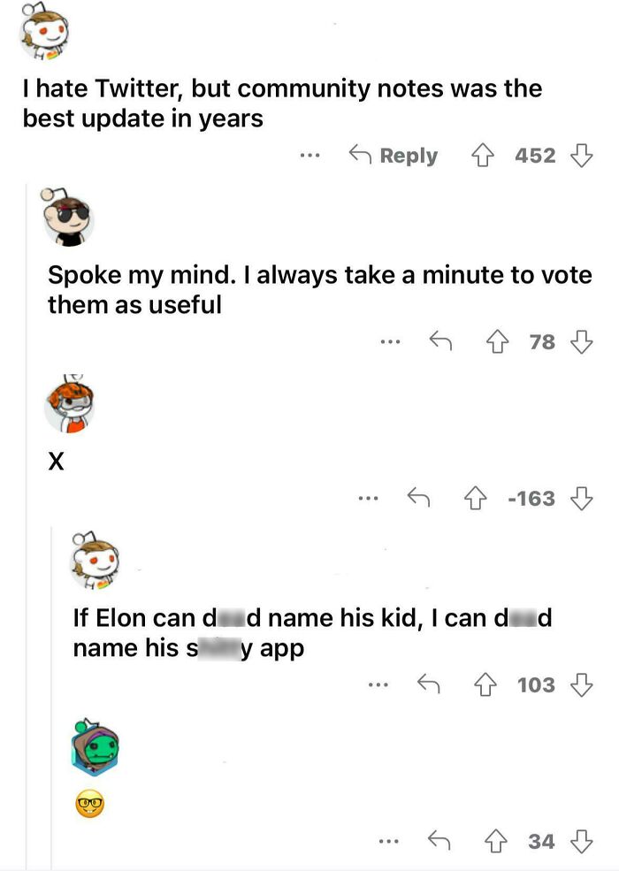 Downvoted For Trying To Rename Twitter To X