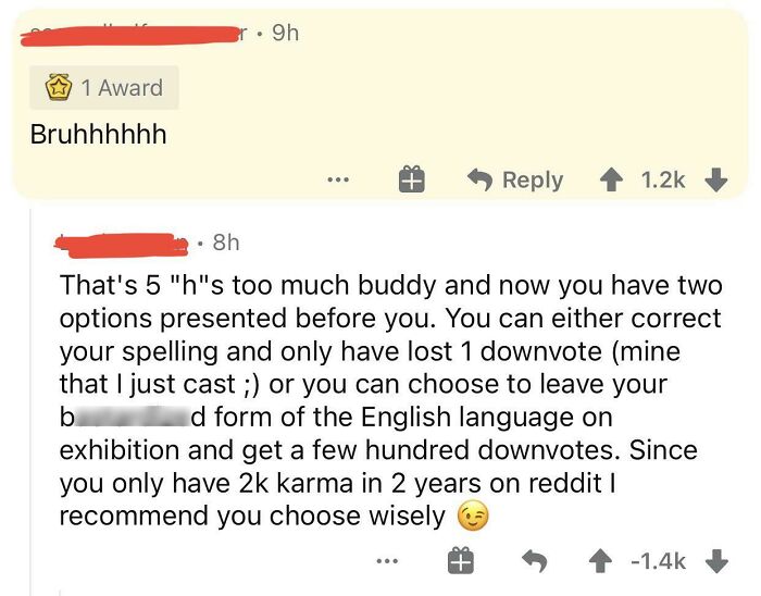 To Oblivion And Beyond! (Downvotes, That Is)