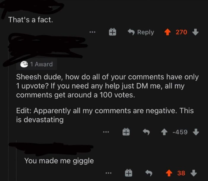 Wait, People Got DOWNVOTED This Much?!