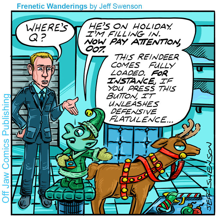 35 Jeff Swenson Comics That Take The Ordinary and Make It Totally Weird