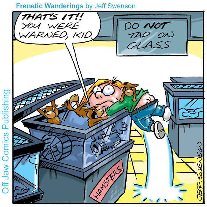 35 Jeff Swenson Comics That Take The Ordinary and Make It Totally Weird