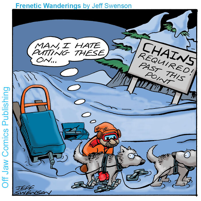 35 Jeff Swenson Comics That Take The Ordinary and Make It Totally Weird