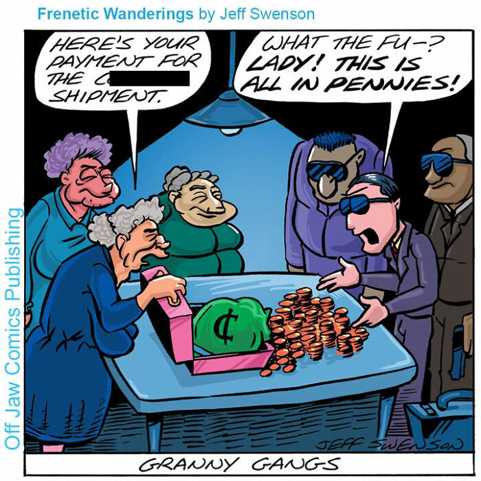 35 Jeff Swenson Comics That Take The Ordinary and Make It Totally Weird