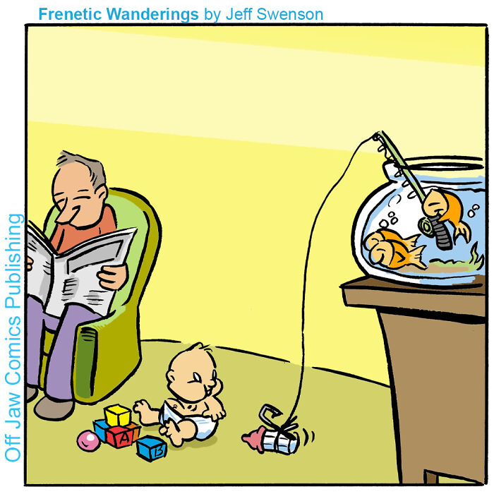 35 Jeff Swenson Comics That Take The Ordinary and Make It Totally Weird