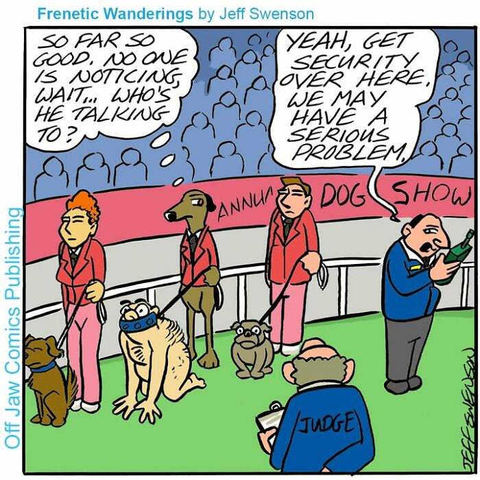 35 Jeff Swenson Comics That Take The Ordinary and Make It Totally Weird