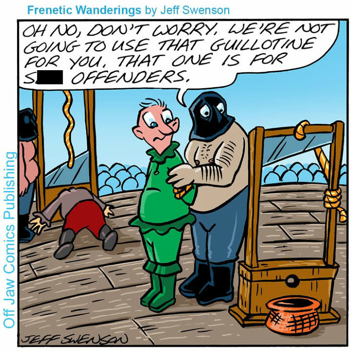 35 Jeff Swenson Comics That Take The Ordinary and Make It Totally Weird