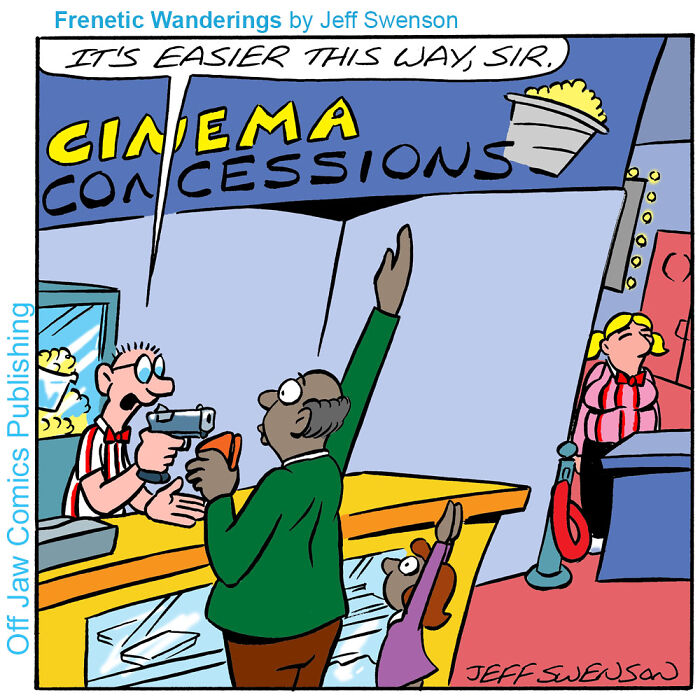 35 Jeff Swenson Comics That Take The Ordinary and Make It Totally Weird