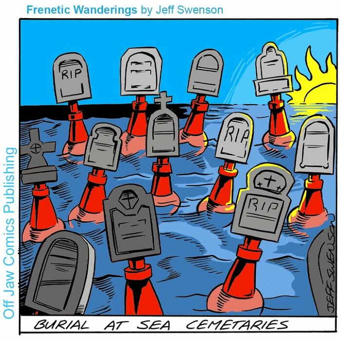 35 Jeff Swenson Comics That Take The Ordinary and Make It Totally Weird