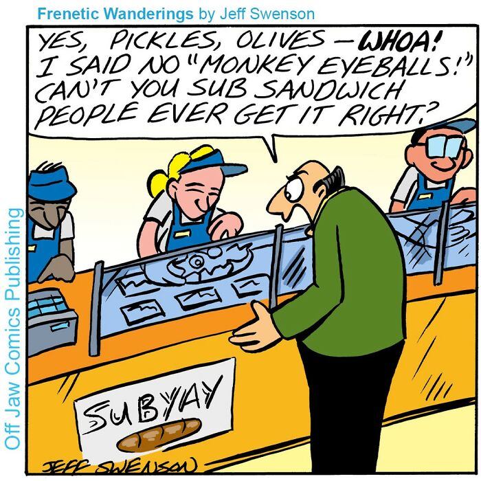 35 Jeff Swenson Comics That Take The Ordinary and Make It Totally Weird