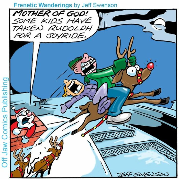35 Jeff Swenson Comics That Take The Ordinary and Make It Totally Weird