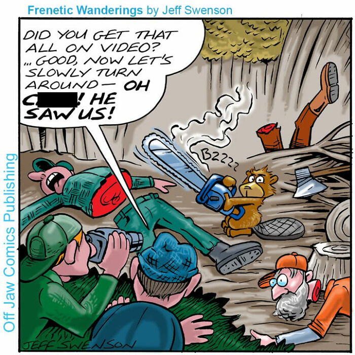 35 Jeff Swenson Comics That Take The Ordinary and Make It Totally Weird