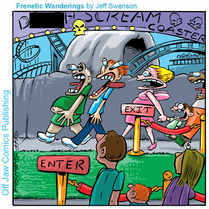 35 Jeff Swenson Comics That Take The Ordinary and Make It Totally Weird