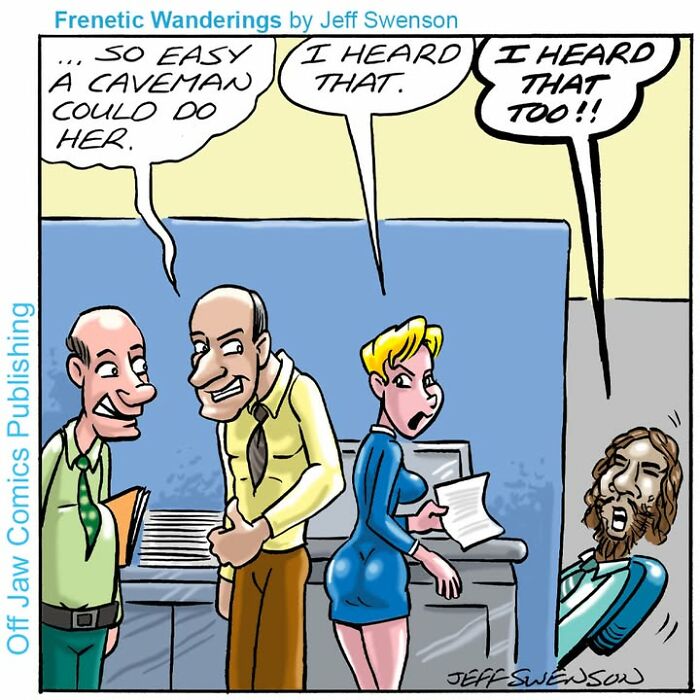 35 Jeff Swenson Comics That Take The Ordinary and Make It Totally Weird
