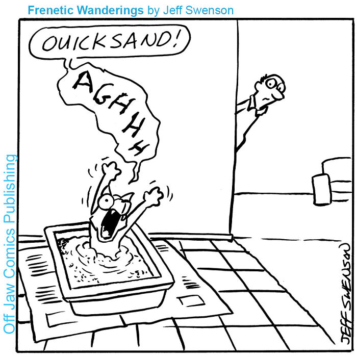 35 Jeff Swenson Comics That Take The Ordinary and Make It Totally Weird