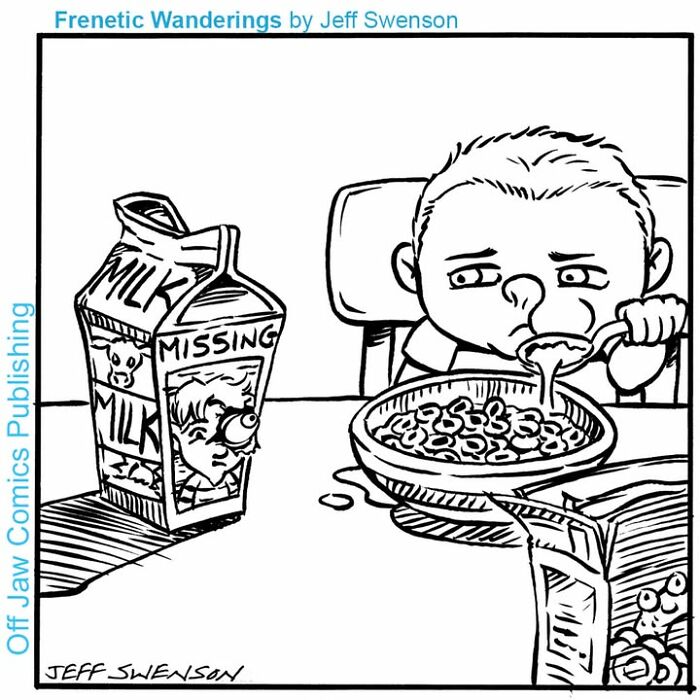 35 Jeff Swenson Comics That Take The Ordinary and Make It Totally Weird