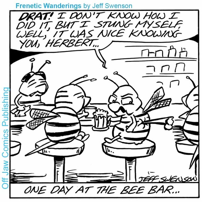 35 Jeff Swenson Comics That Take The Ordinary and Make It Totally Weird