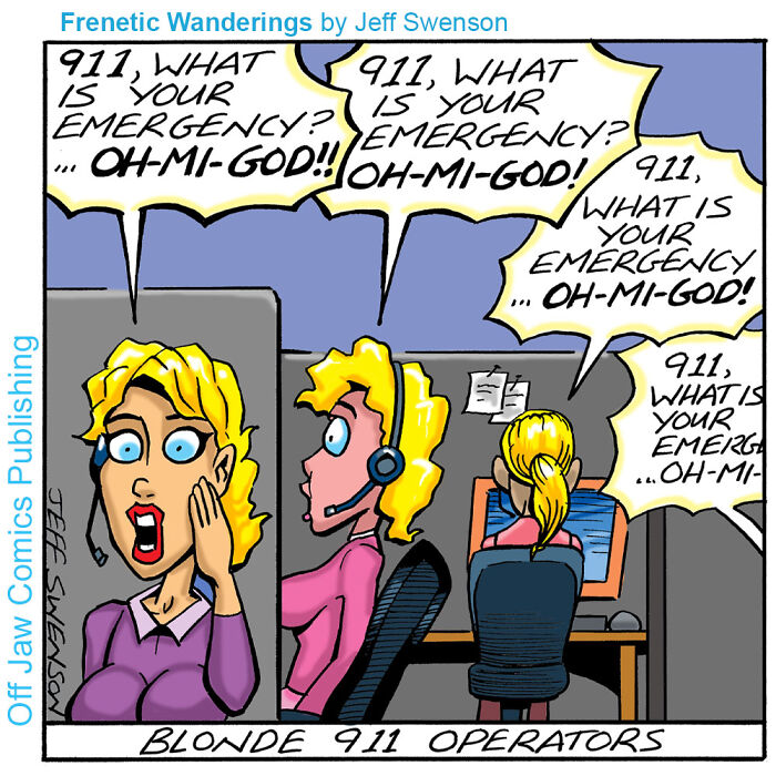35 Jeff Swenson Comics That Take The Ordinary and Make It Totally Weird
