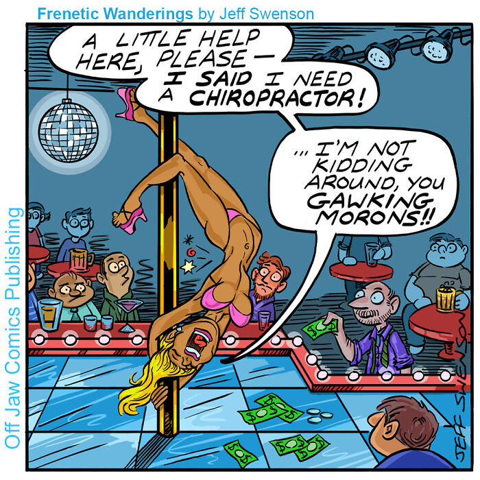 35 Jeff Swenson Comics That Take The Ordinary and Make It Totally Weird