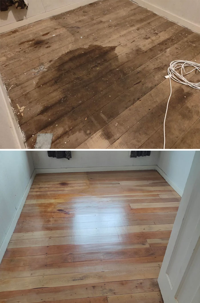Ripped Up Old Carpet and Hit the Jackpot Beneath!