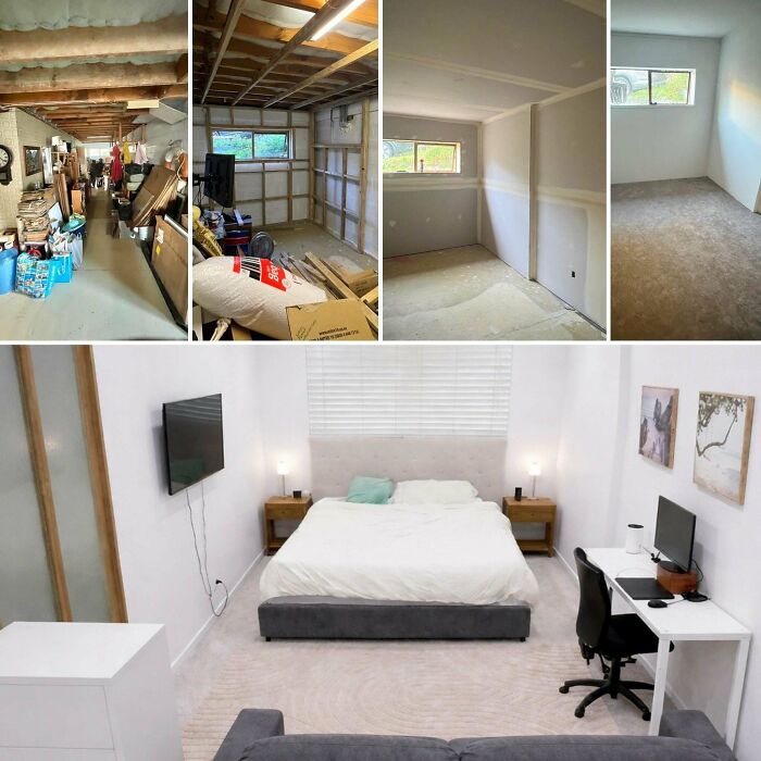 Converted a Storage Room Into a Bedroom – Did Most of It Solo