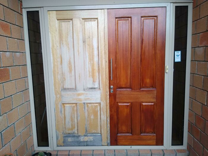 Look at This Door’s Makeover – Hello Varnish!