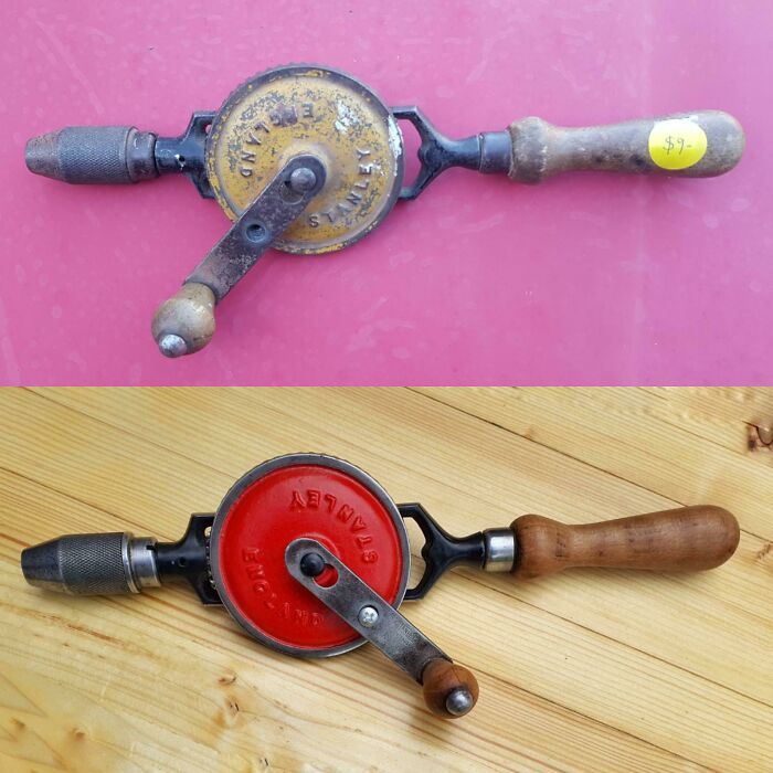 Semi-Restored Hand Drill – Old School Cool