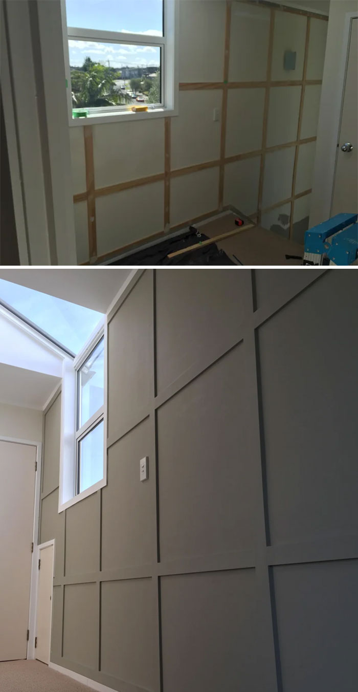 Paneled Wall Effect – Classy and Stylish