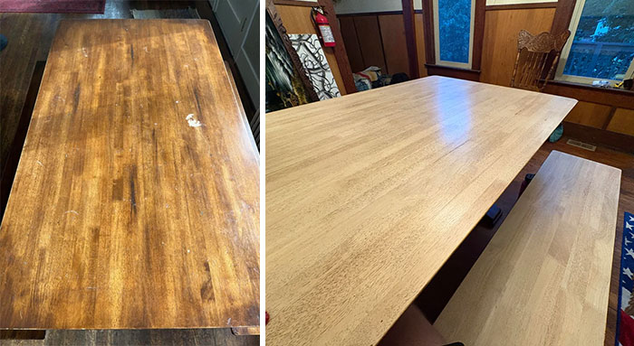 Sanded and Poly’d a $50 Table (Plus a Chair, Because Why Not)