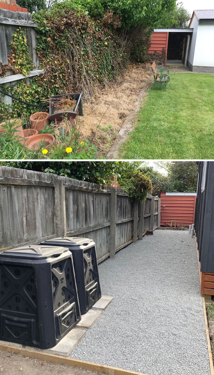 Gravel Pathway Makeover Over 3 Years – Patience Pays Off