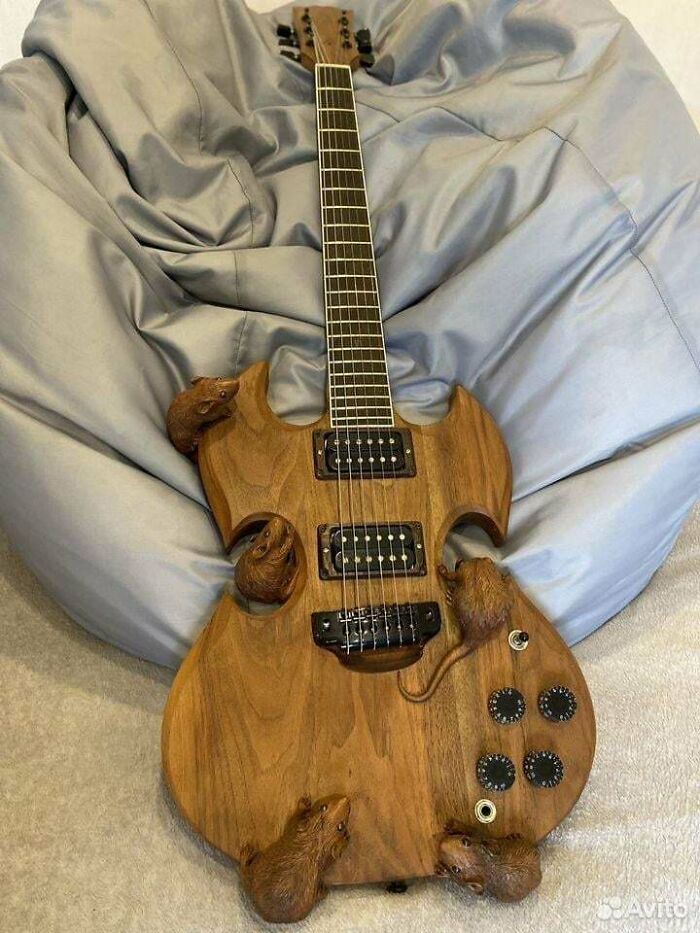 Meet The Ratocaster—Because Normal Guitars Were Too Boring