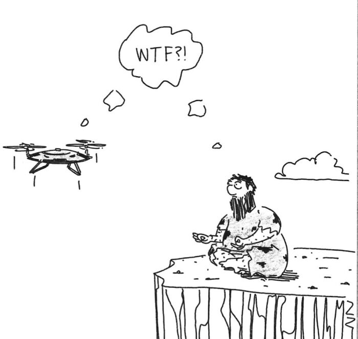 30 Caveman Comics That Hilariously Mix Stone Age and Modern Mess-Ups