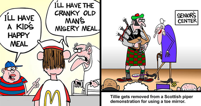 Wait Till You See These 46 Comics About Getting Older (They’re Hilarious!)