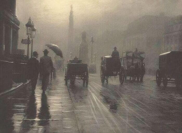 London’s Rainy Nights, 1899 Vibes
