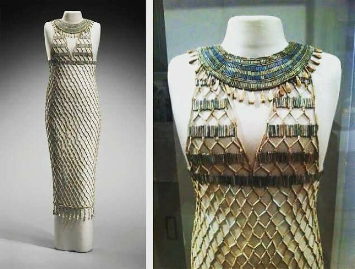 A 4500-Year-Old Egyptian Beaded Dress That’s Basically Ancient Bling