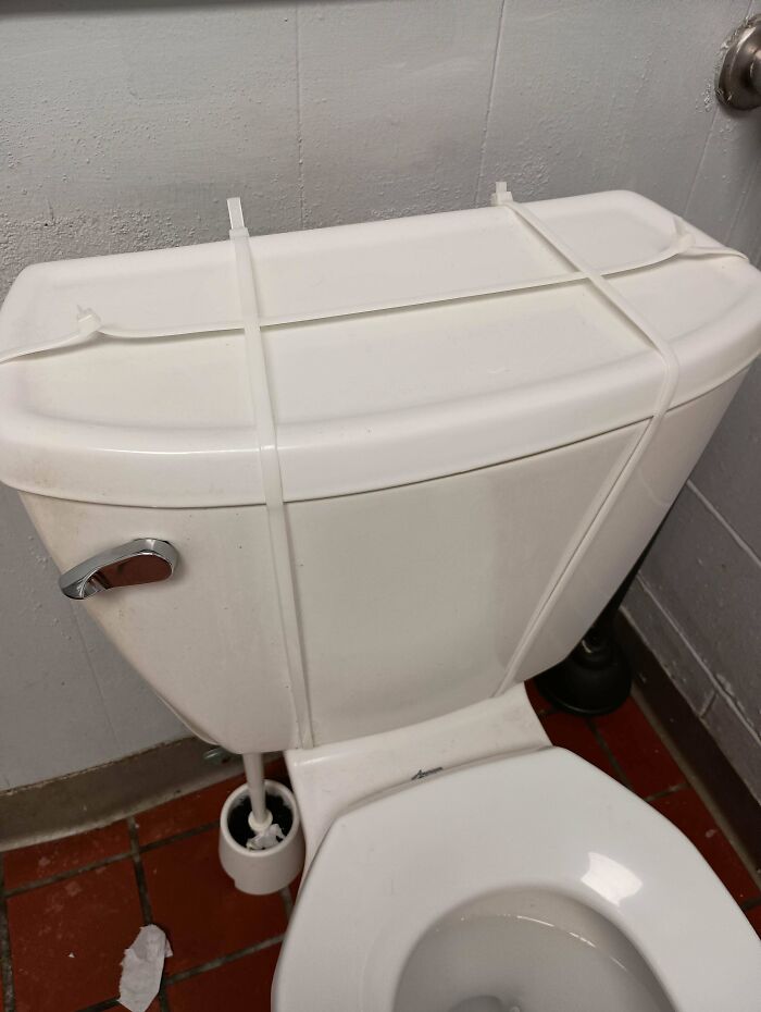 A Toilet That Says It All