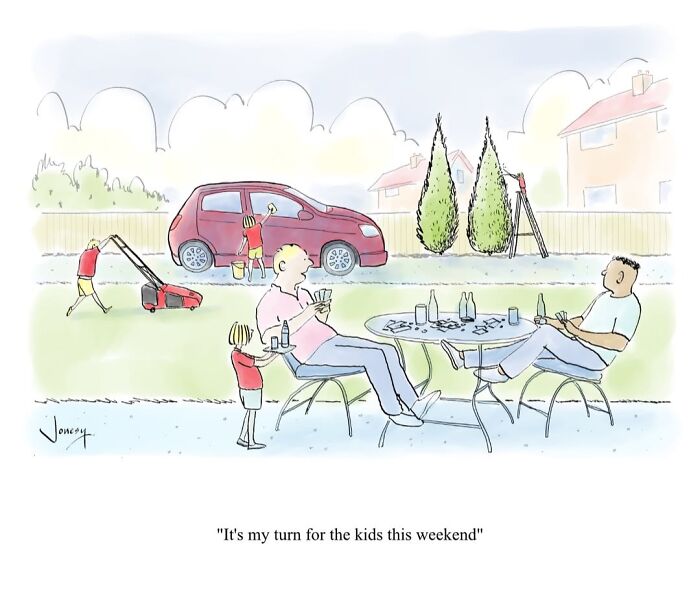 40 Genius Cartoons By Jonesy That Nail Everyday Weirdness