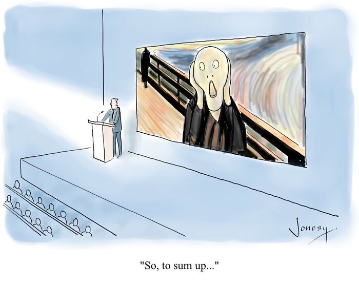 40 Genius Cartoons By Jonesy That Nail Everyday Weirdness