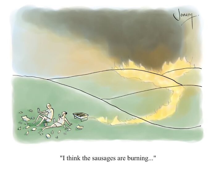 40 Genius Cartoons By Jonesy That Nail Everyday Weirdness