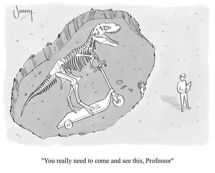 40 Genius Cartoons By Jonesy That Nail Everyday Weirdness