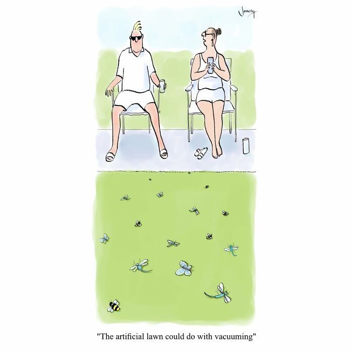 40 Genius Cartoons By Jonesy That Nail Everyday Weirdness