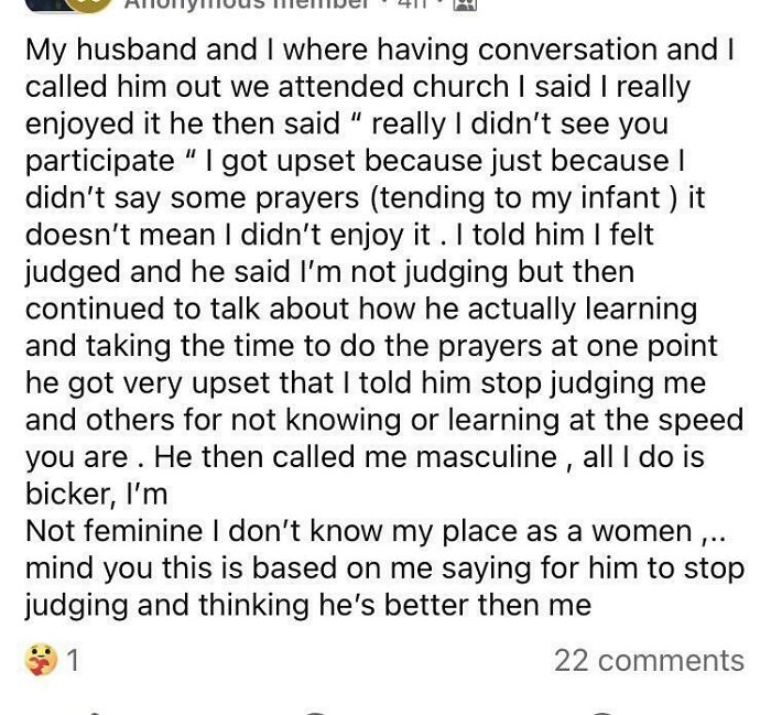 A Church Chat That Went Off The Rails