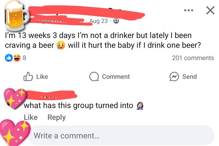 Can I Have A Beer Even If It Hurts My Unborn Child? Yep!