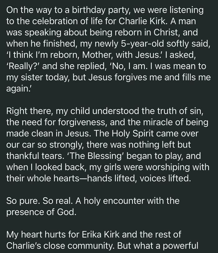 It’s Like A Cult. Also, No Five-Year-Old Said This