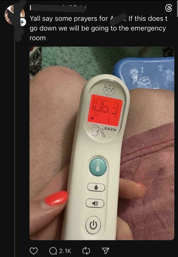 Just A ‘Slight’ Fever! No Big Deal!