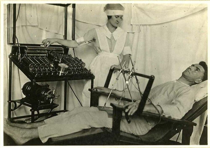 Trapped in a Bergonic Psychiatric Device—Sounds Like a Horror Movie