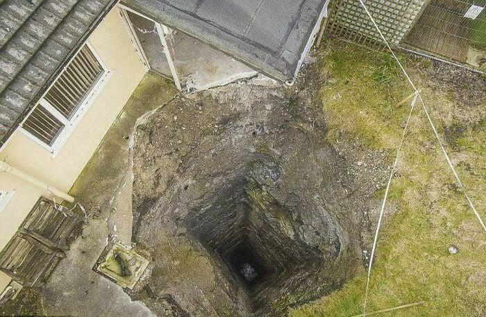 Backyard Sinkhole Leading to a 300ft Medieval Mineshaft